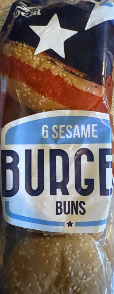 Sesame Burger Buns