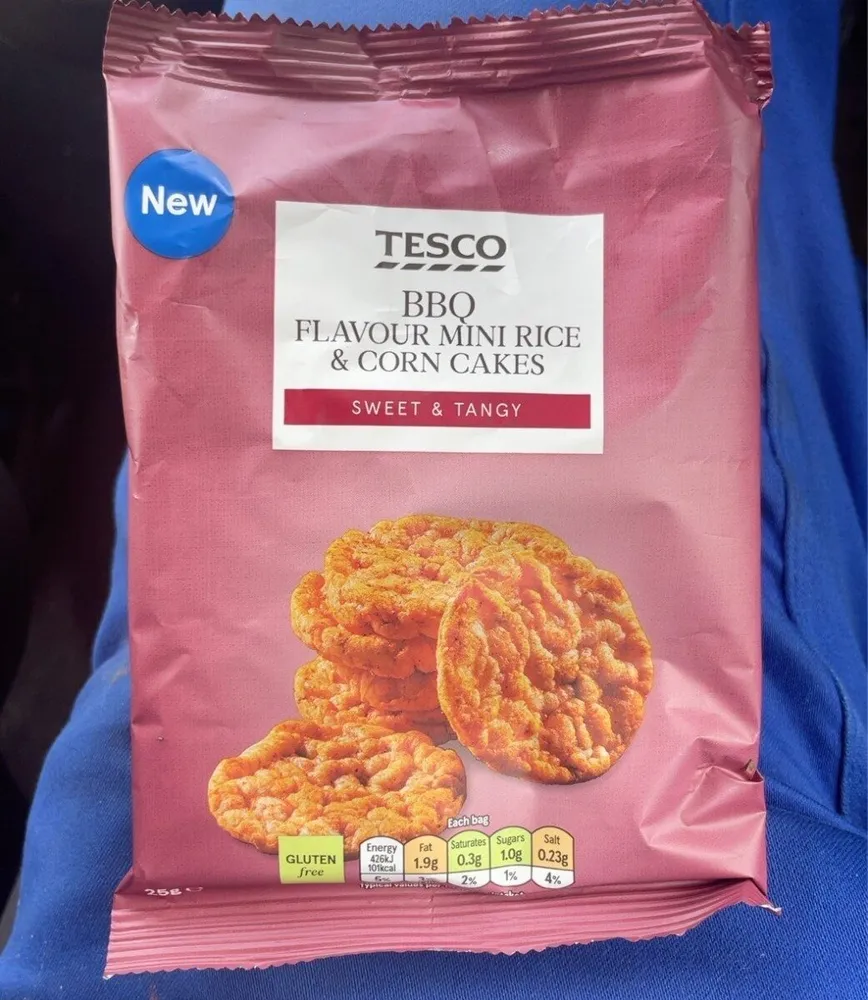 BBQ Mini Rice & Corn Cakes