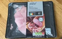Sweet glazed ham