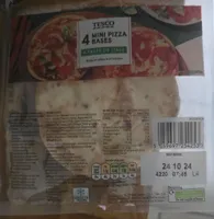 Tesco 4 Mini Pizza Bases