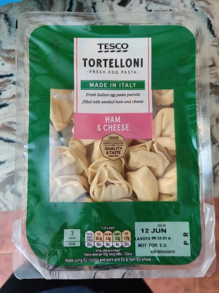 Ham & Cheese Tortelloni