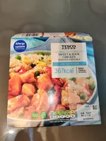 SWEET & SOUR CHICKEN WITH EGG FRIED RICE