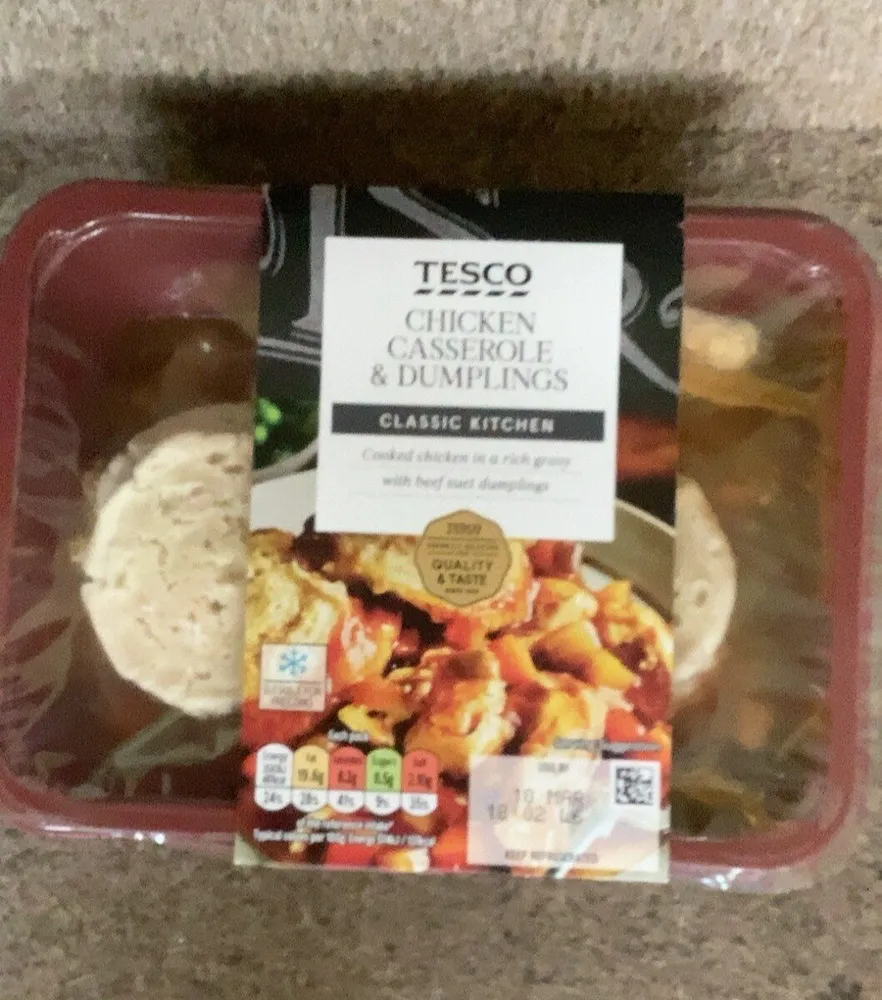 chicken and casserole dumplings