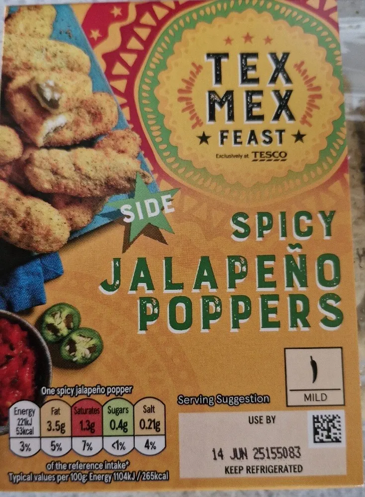 Spicy Jalapeno Poppers