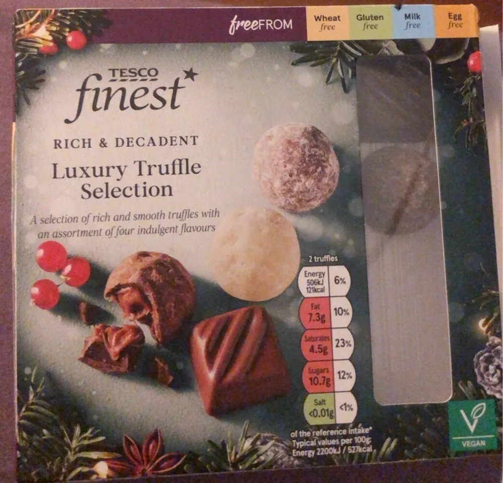 Luxury truffle selection