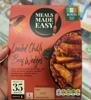 Loaded chilli beef wedges
