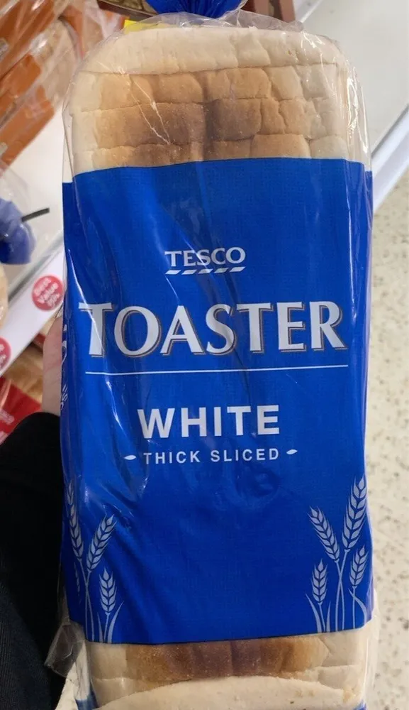 White thick sliced
