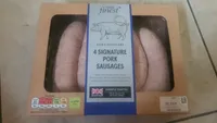 4 Signature Pork Sausages