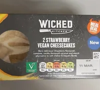Strawberry Vegan Cheesecake