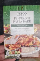 Pepperoni pasta bake