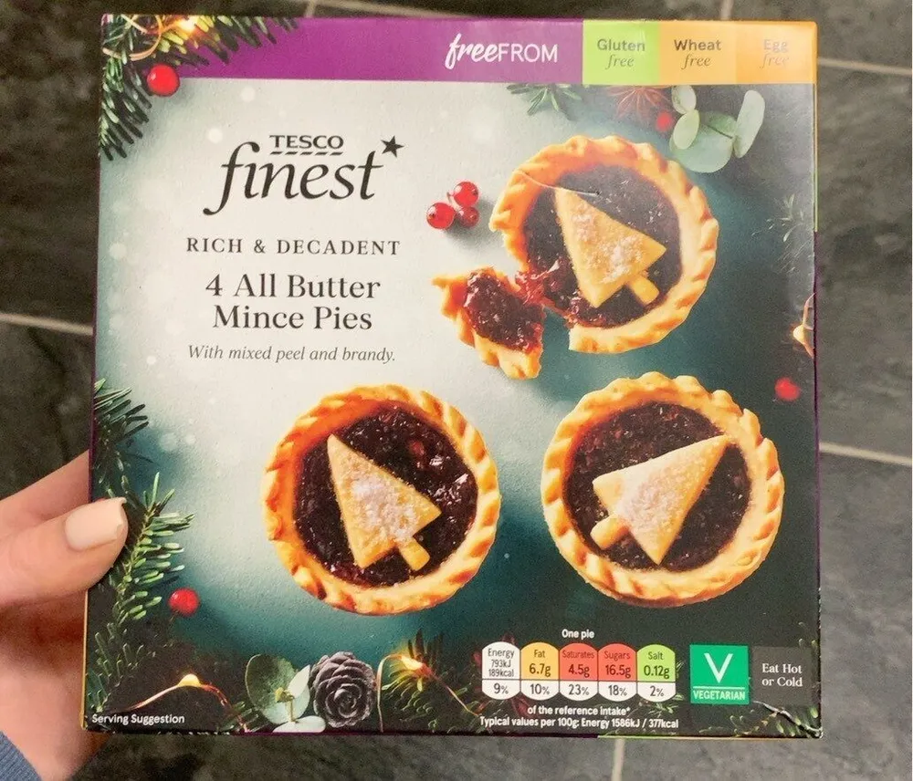 4 All Butter Mince Pie