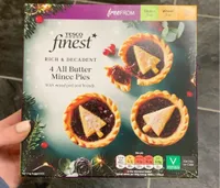 4 All Butter Mince Pie