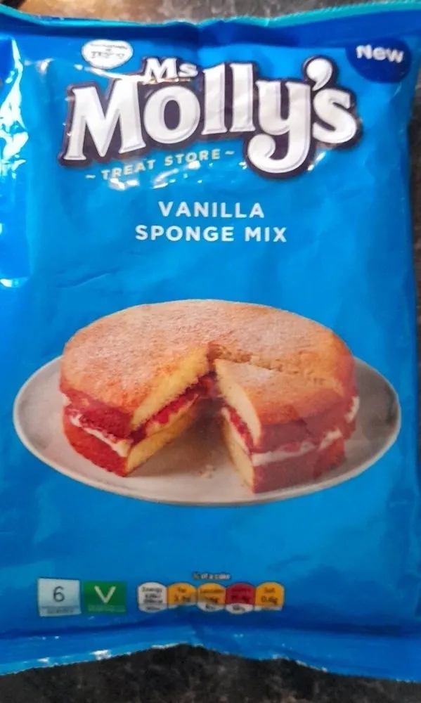 Vanilla sponge mix