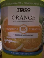 Orange Quadruple strength