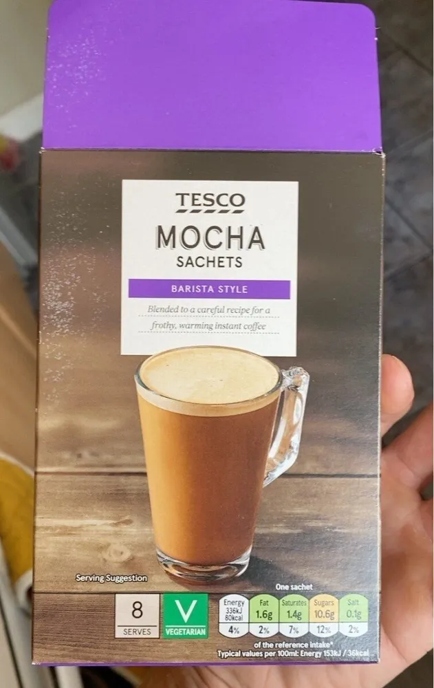 Mocha sachets