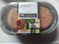Jalapeño & Mozzarella Beef Burgers