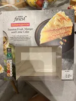 Passion Fruit, Mango & Lime Cake