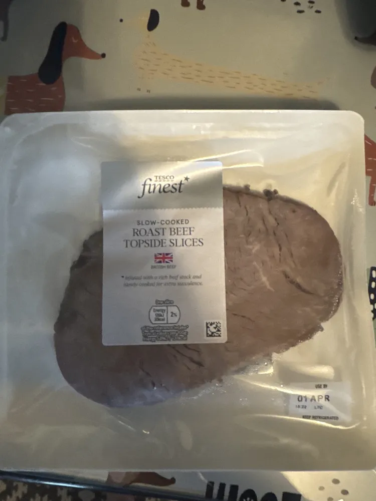 Roast Beef Topside Slices