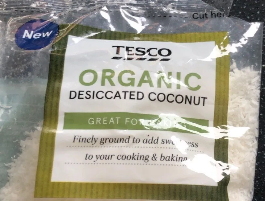 Organic desicccated coconut