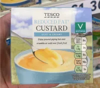 TESCO *REDUCED FAT CUSTARD SILKY & CREAMY Enjoy po