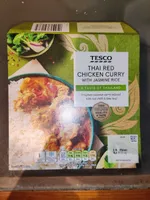 Thai red chicken curry with jasmine rice