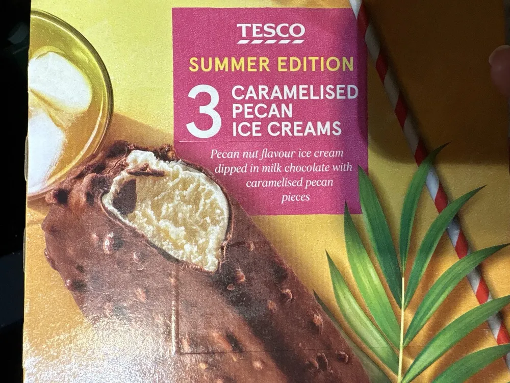 Caramelised Pecan Ice Cream