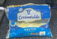 Creamfields grated cheddar