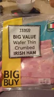 Wafer crumbed ham