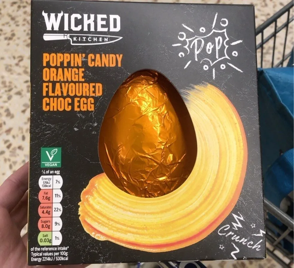 Poppin’ Candy Orange Flavoured Egg