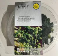 Cavolo Nero and Garden Peas
