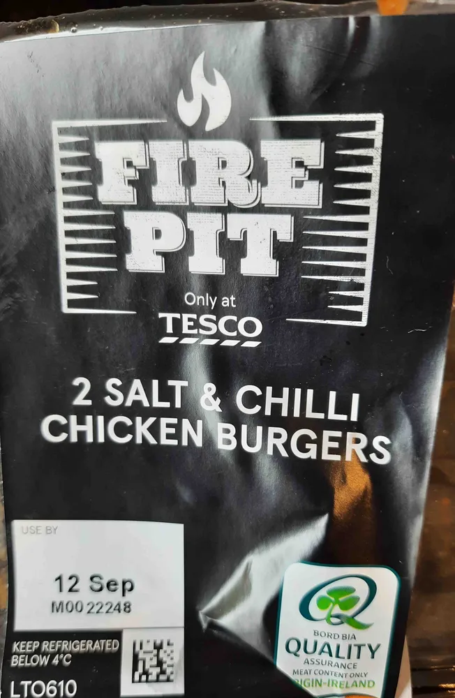 2 Salt & Chilli Chicken Burgers