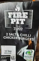 2 Salt & Chilli Chicken Burgers