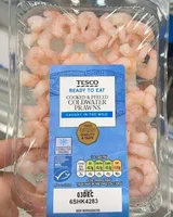 Cooked & Peeled Coldwater Prawns