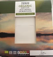 Tesco Organic Irish Smoked Salmon Slices