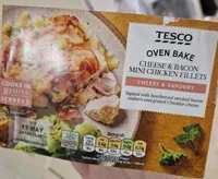 Oven Bake Cheese & Bacon Mini Chicken Fillets