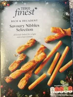 Savoury nibbles selection