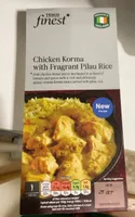 Chicken Korma with Fragant Pilau Rice