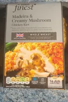 Madeira creamy chicken mushroom