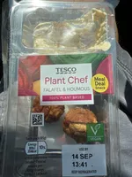 plant chef falafel & humous