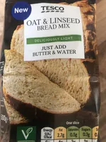 Oat and linseed bread mix
