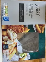 2 Beer Battered Cod Fillets