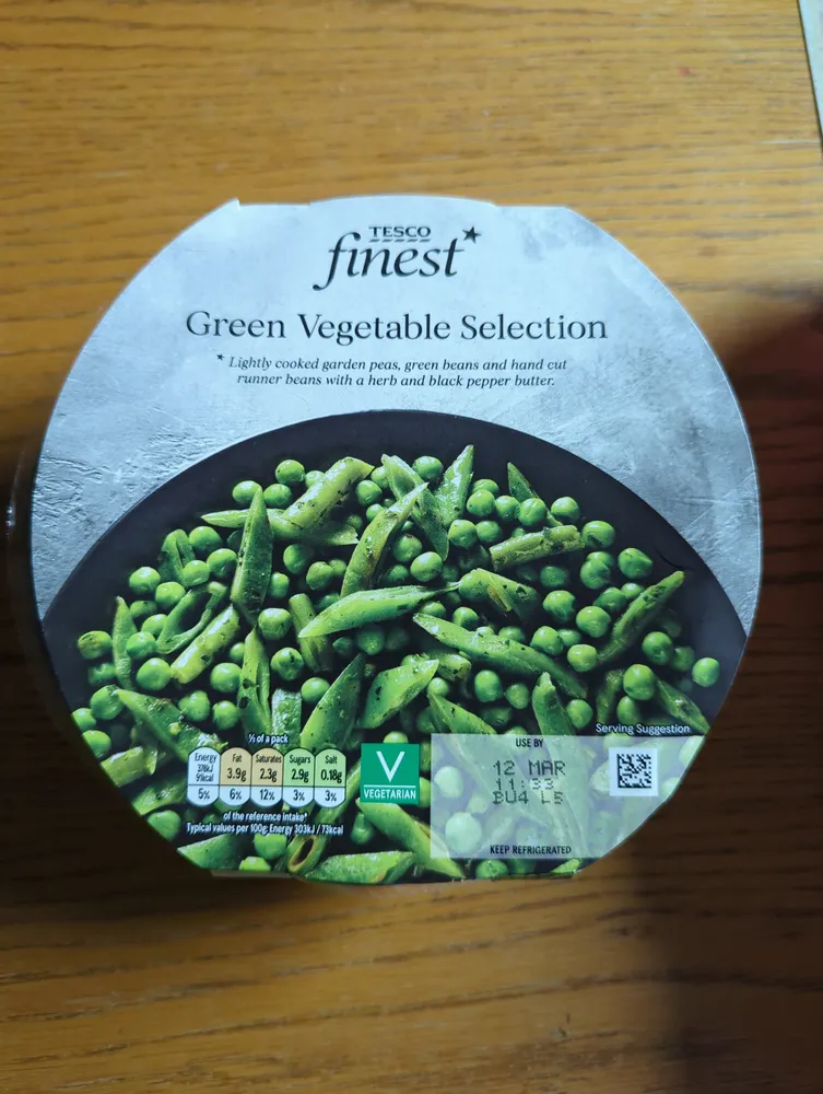 Green Vegetable Selection