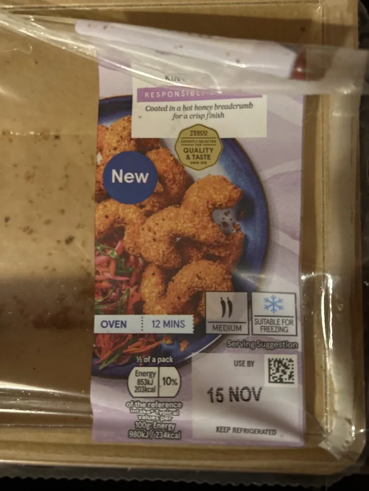 Breaded Sweet & Spicy King Prawn