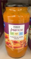 TESCO freeFROM GLUTEN free WHEAT free free TOMATO