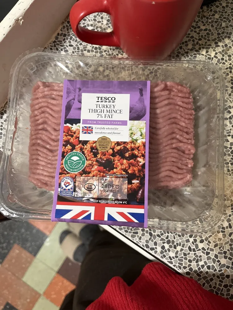 Turkey Thigh Mince 7% Fat
