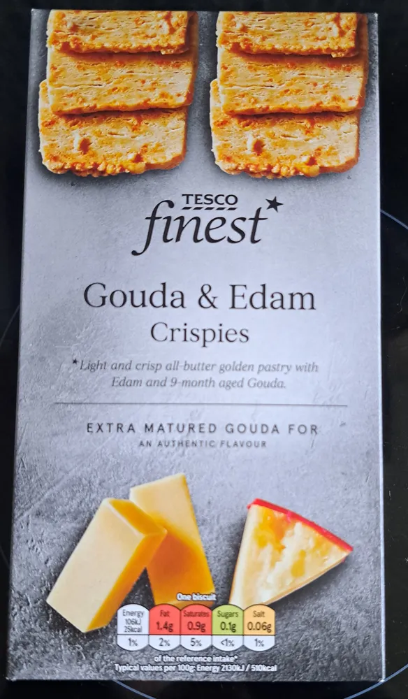 Gouda and Edam crispies