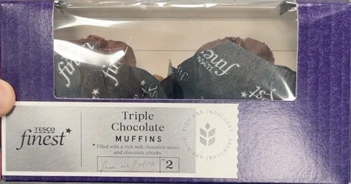 Belgian Triple Chocolate Muffins