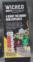 benny the bunny bum cupcakes