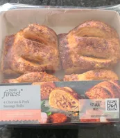 Chorizo  pork sausage rolls