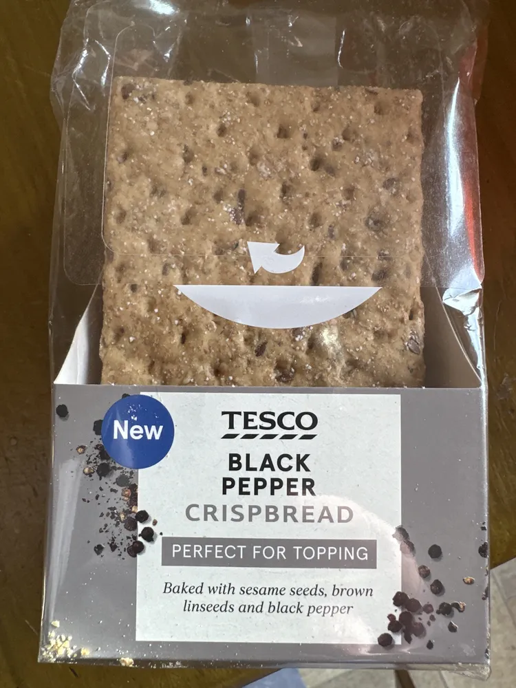 Black Pepper Crispbread